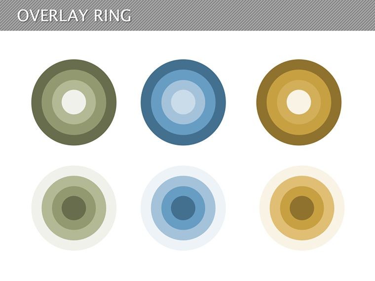 Overlay Ring : Pie Keynote diagrams | ImagineLayout.com