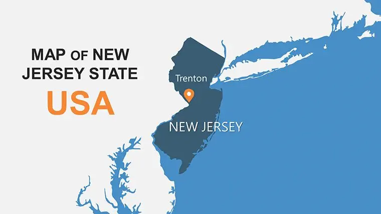 Maps of New Jersey , USA Keynote maps