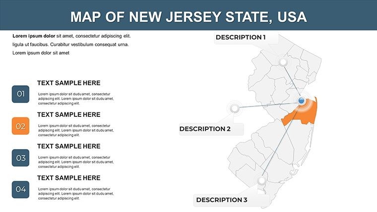 Download Maps of New Jersey Keynote maps