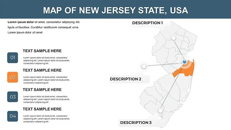 Download Maps of New Jersey Keynote maps