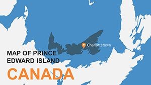 Prince Edward Island Canada Keynote maps