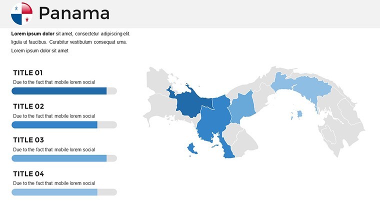 Panama Keynote Maps Templates