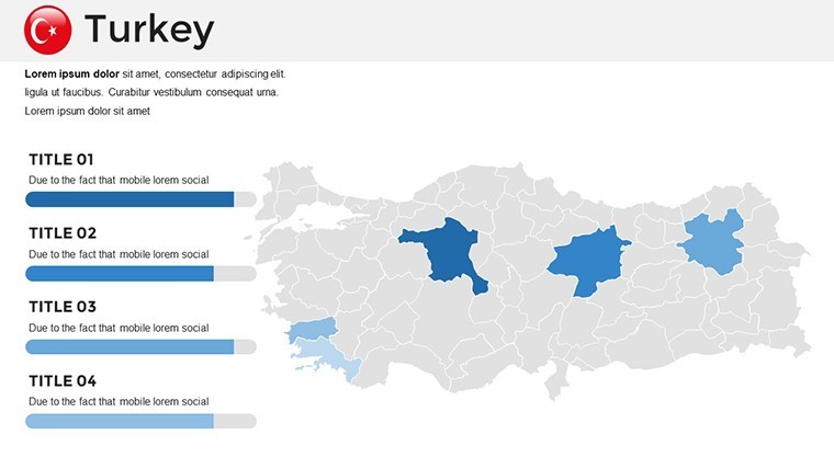 Turkey Keynote Maps Templates