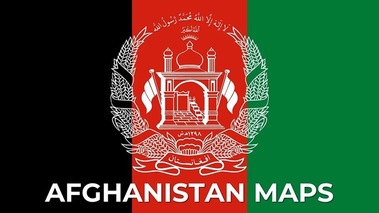 Map Afghanistan: Keynote Maps of Afghanistan Template