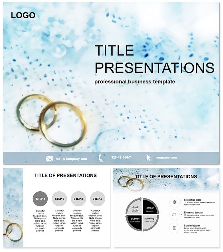 Wedding rings buy Keynote templates | Keynote themes
