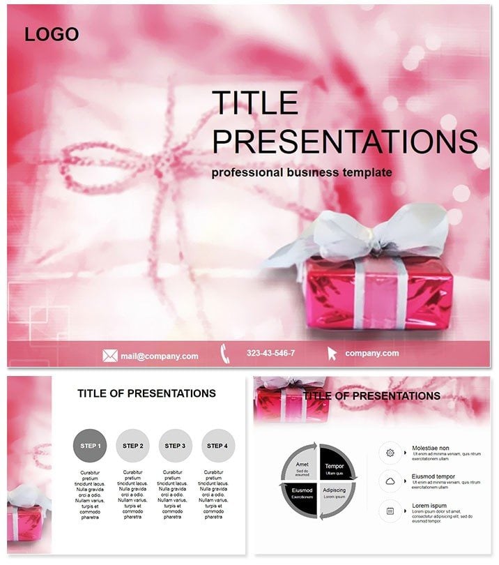 Greeting Gifts Keynote templates | Keynote themes