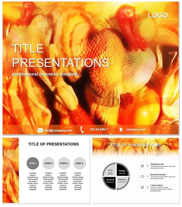 Turkey for Thanksgiving Keynote templates | Keynote themes