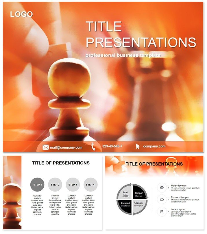 Chess Strategy Keynote Template: Create a Winning Presentation