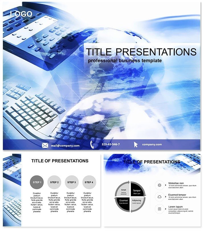 Communicating World Keynote Template - Download Now!