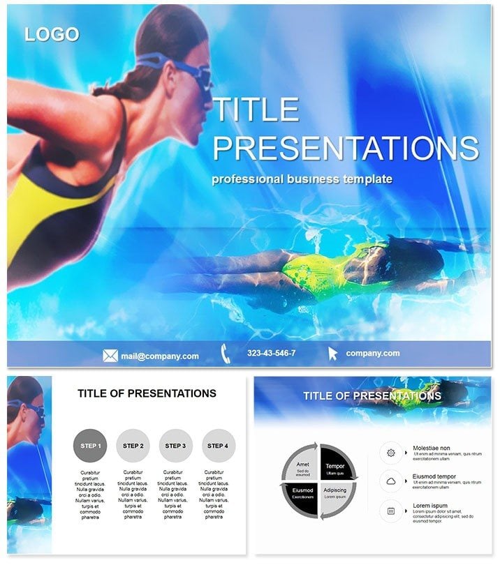 Pool Estimate Keynote template Presentation