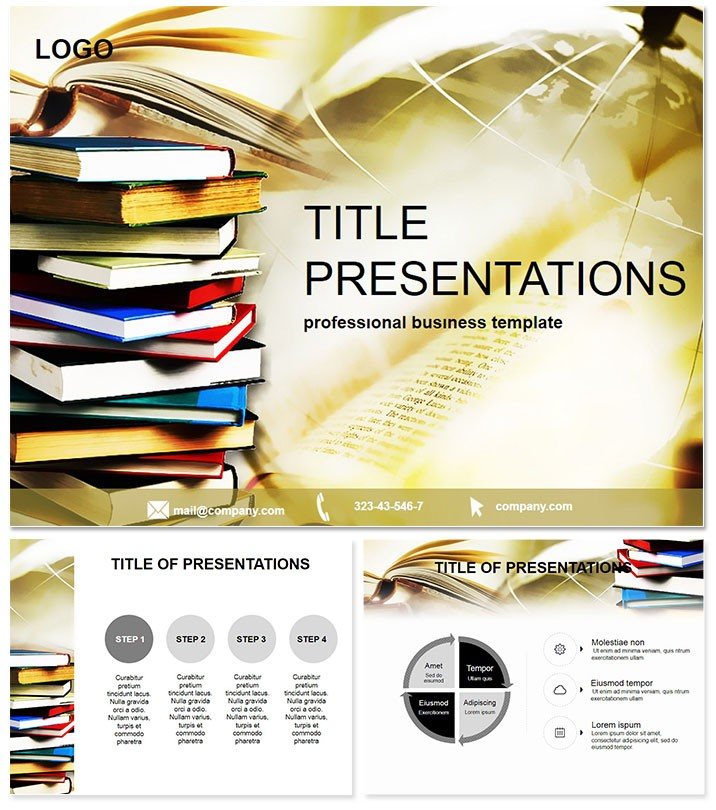 Books Knowledge Keynote Template: Presentation