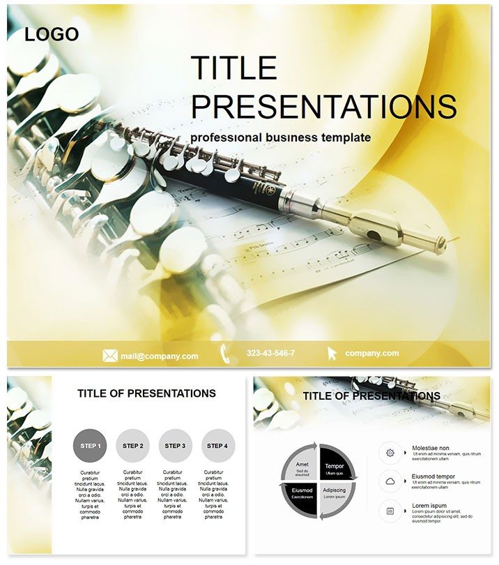 Musical Instrument Keynote Template - Presentation