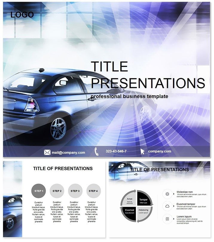 Cars for sale Keynote Template