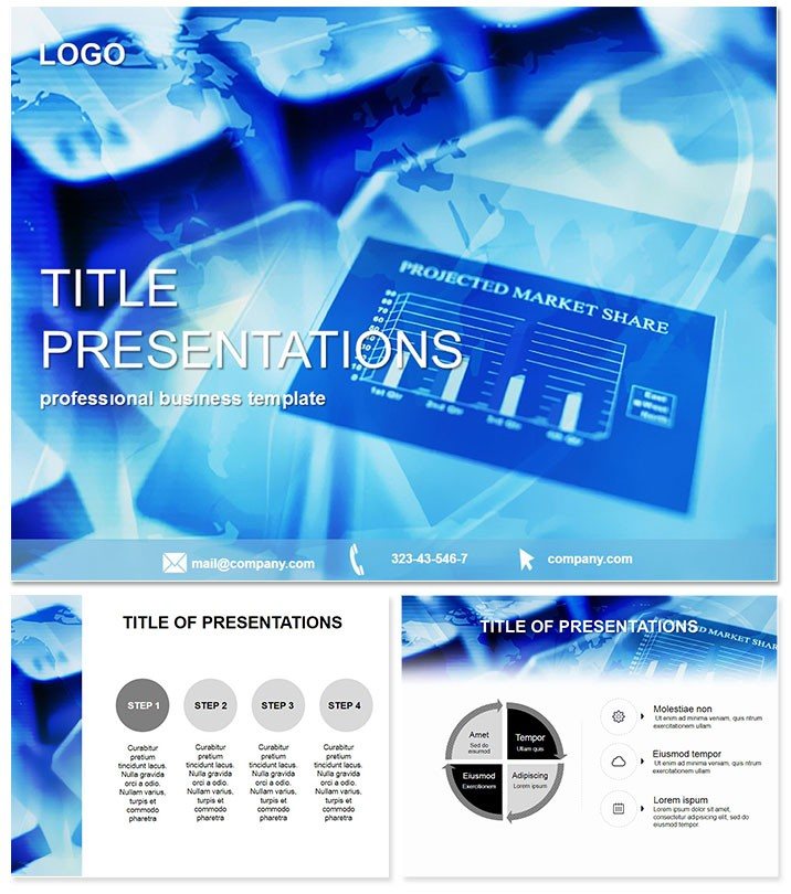Projected Market Keynote Template: Download Presentation