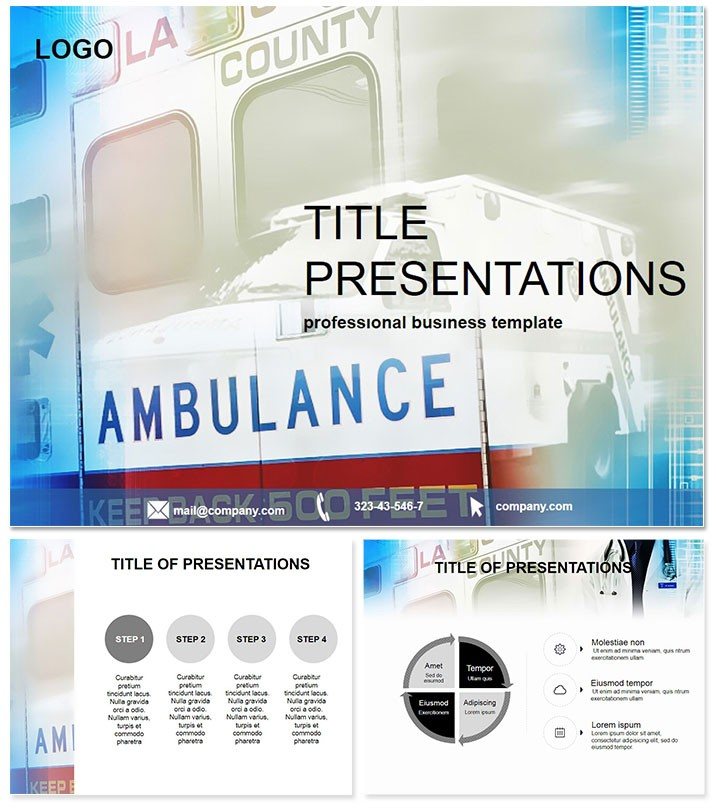 Ambulance Keynote Template