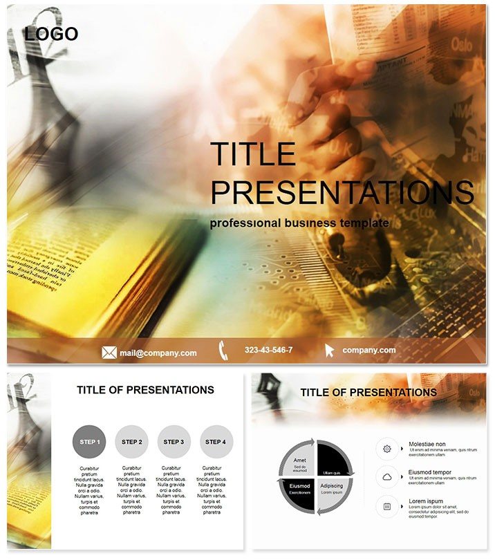 Publication Keynote Template Presentation