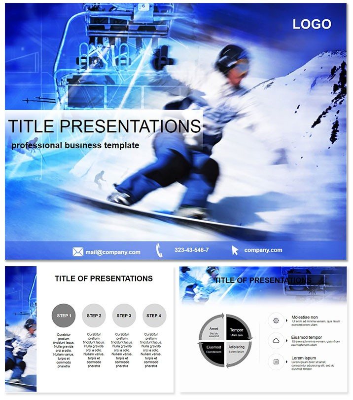 Ski Keynote Themes Presentation Template