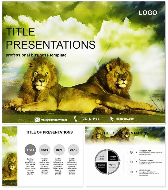 Lions Keynote templates | Keynote themes