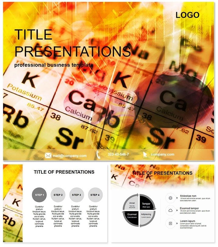 Studying Chemistry Keynote templates | Keynote themes