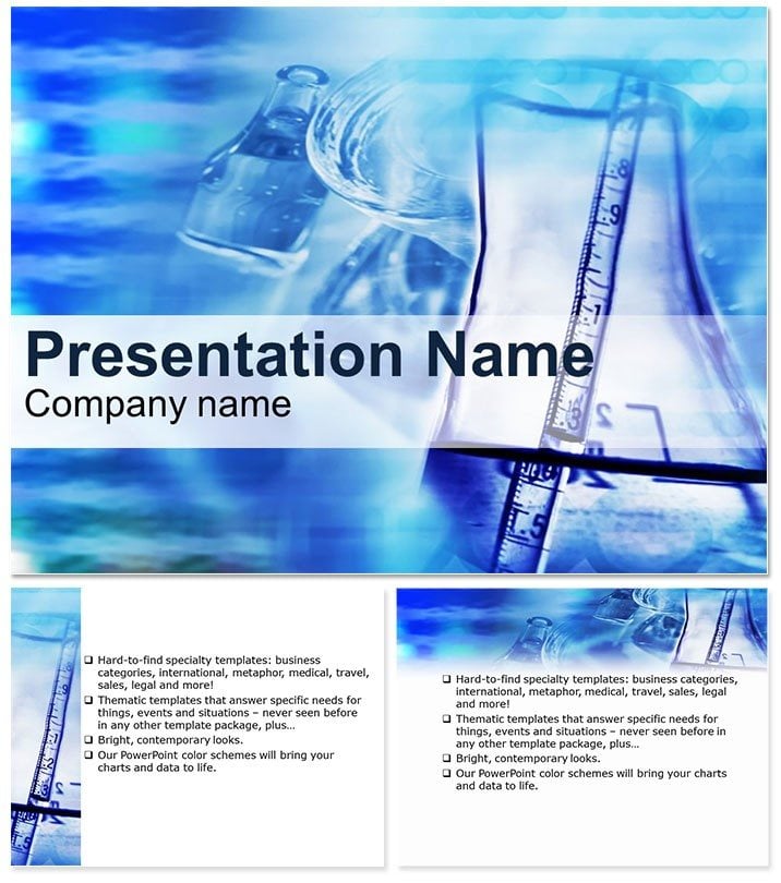 Chemical Bulb Keynote Template - Download Now