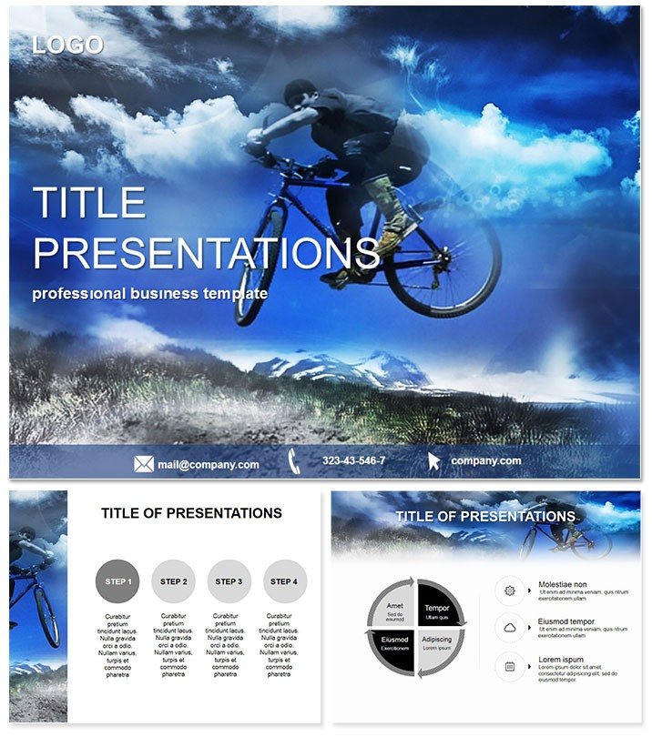 Mountain Biking Keynote Template for Presentation