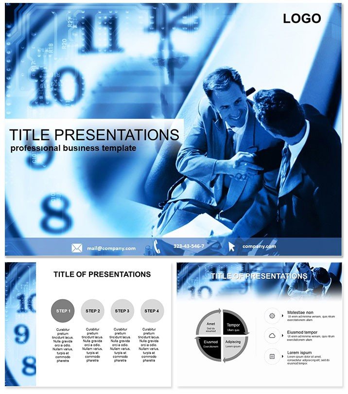 Financial contract Keynote Template