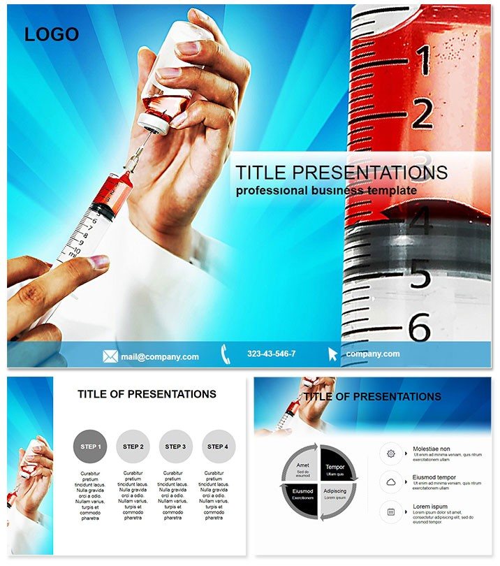 Medical Injection Keynote Template Presentation