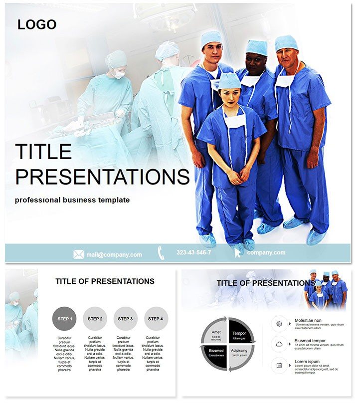 Plastic Surgery Clinic Keynote Template for Stunning Presentation