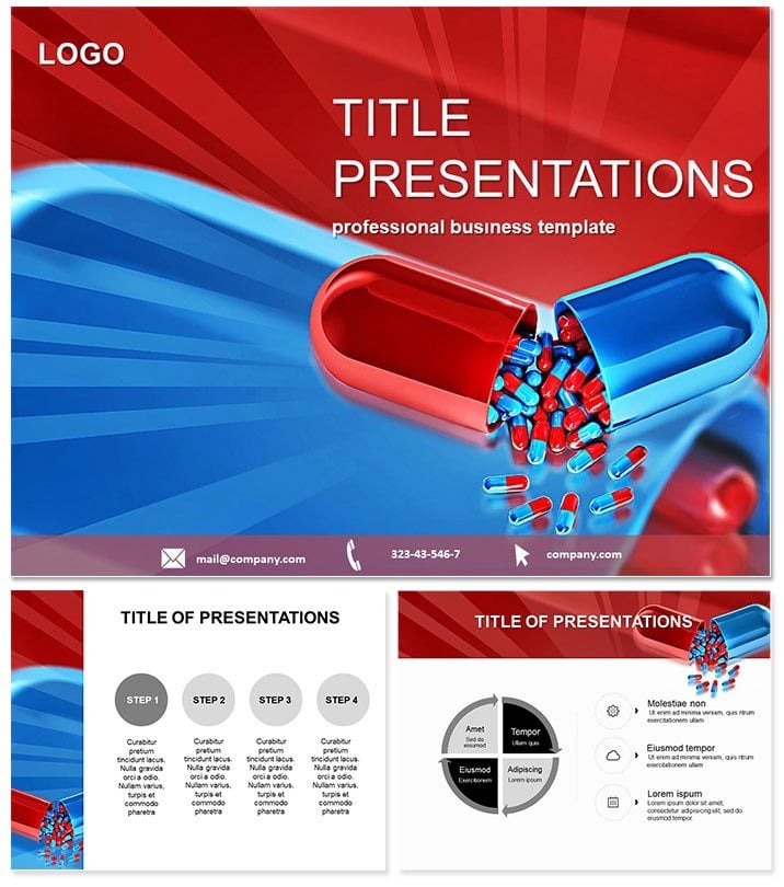 Pharmacy and tablets Keynote Template