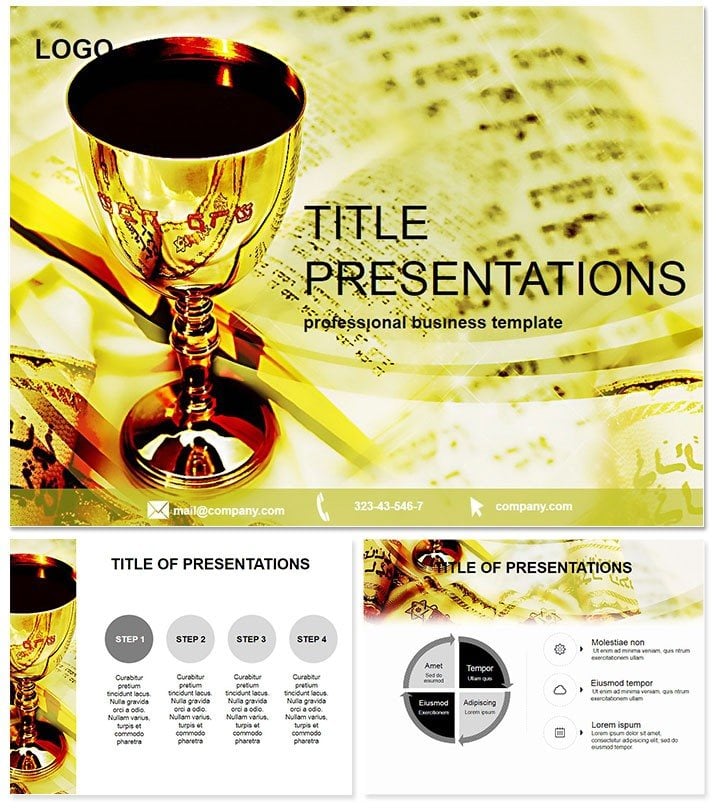 Holiday Passover (Pesach) Keynote Template