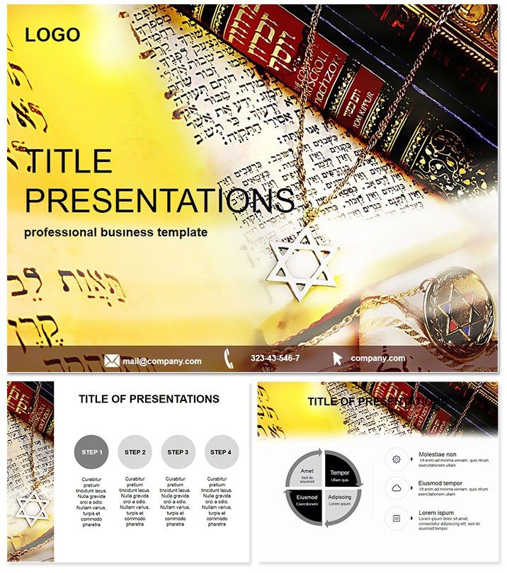 Jewish Scriptures Keynote Template