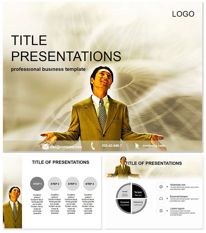 Key business issues Keynote Template