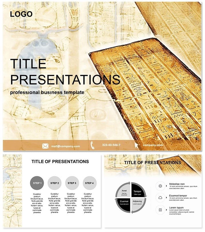 History Egypt Keynote Themes and Template