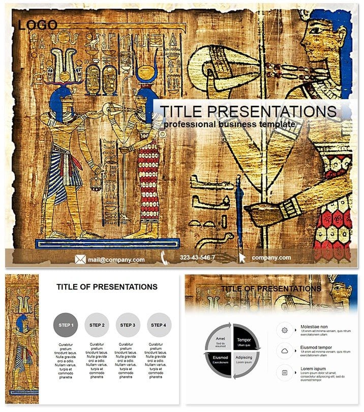 Pharaohs Secret Keynote themes