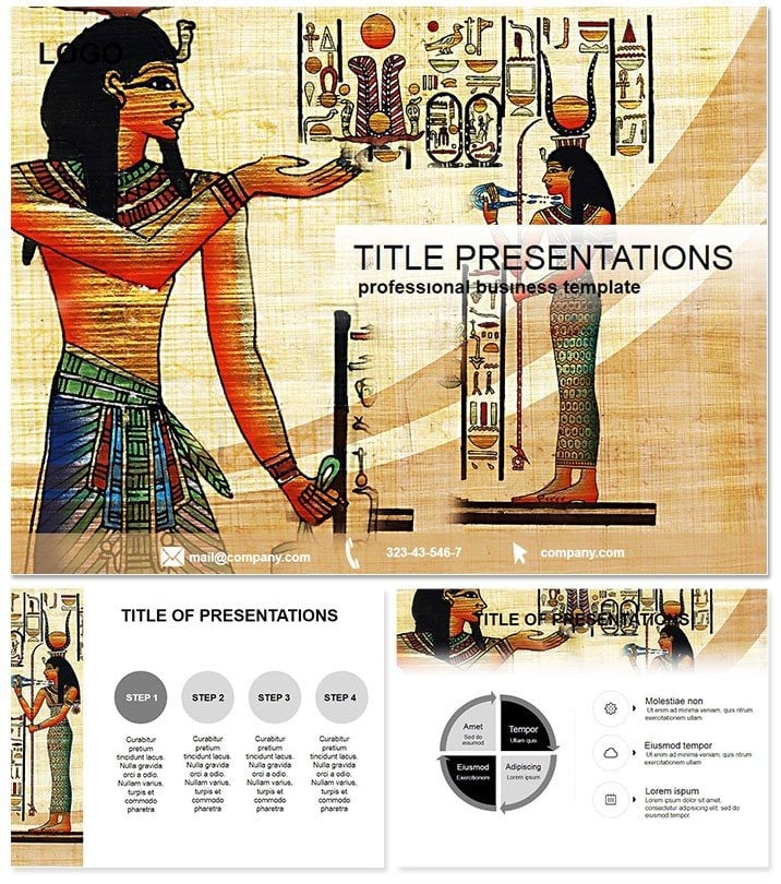 Egypt and Art Keynote themes