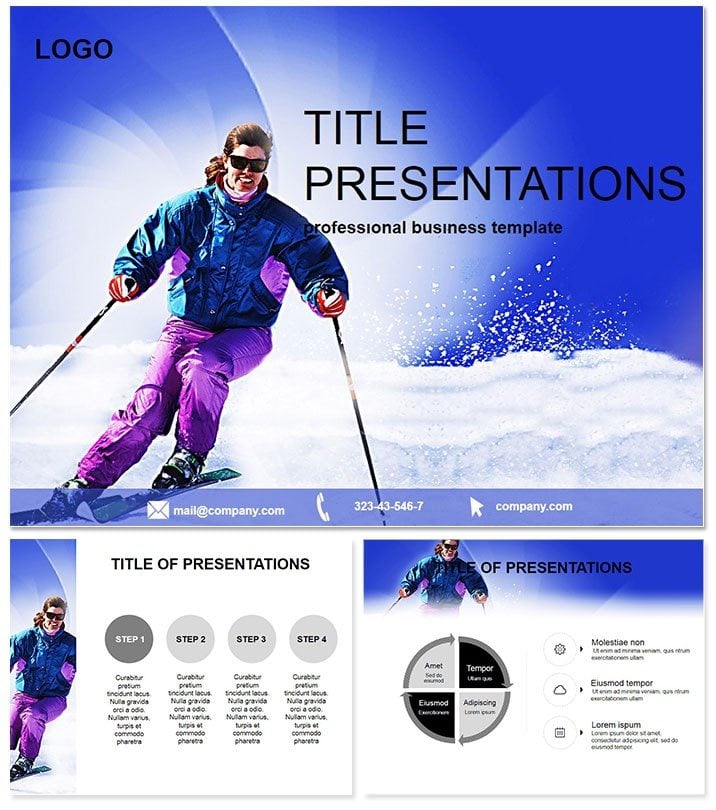 Mountain Ski Resort Keynote Themes: Presentation Template