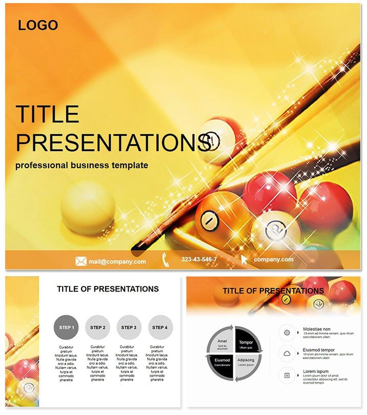 Billiard Template for Keynote Presentation
