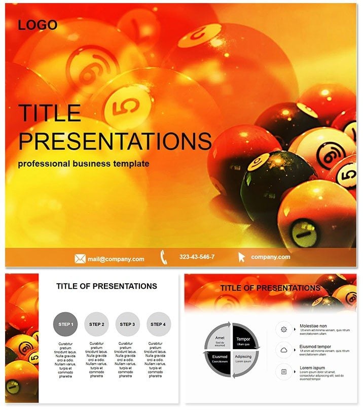 Presentations with the Ultimate 9-Ball Billiards Keynote Template