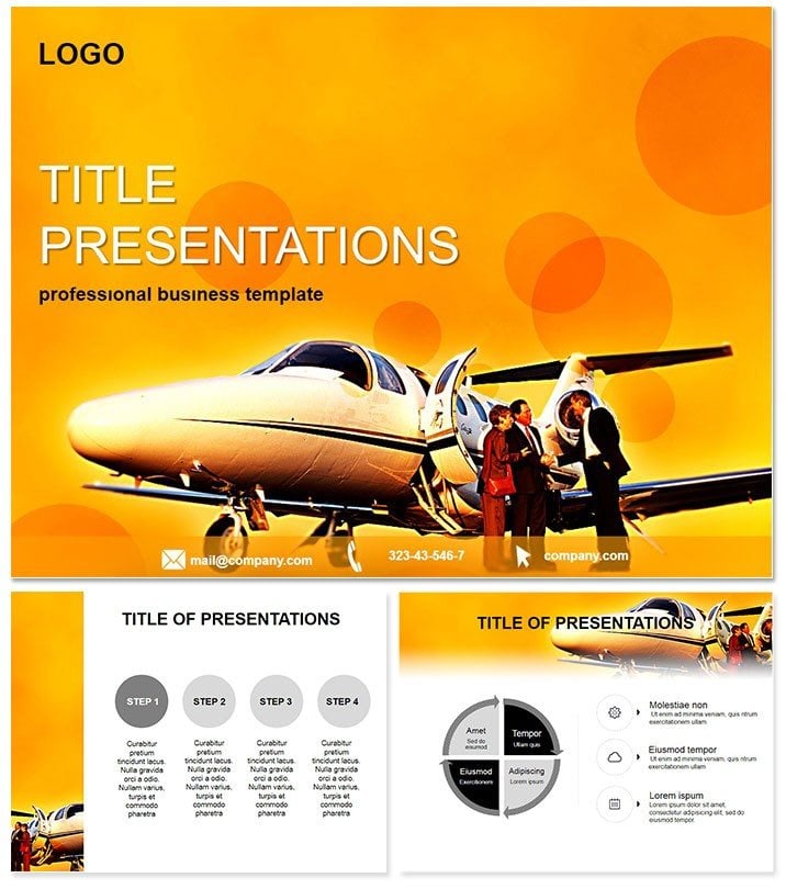 Business Aircraft Keynote Template