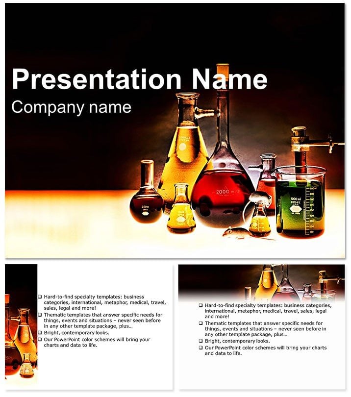 Chemistry Laboratory Keynote Template for Presentation