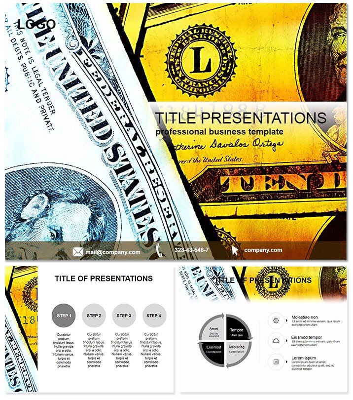 American dollar Keynote Presentation Template