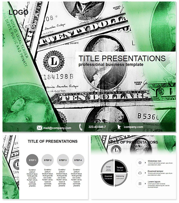 Dollar Exchange Rate Keynote Template for Presentations