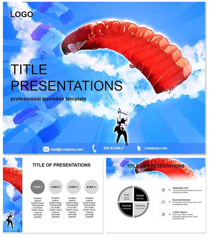 Parachuting Keynote Template