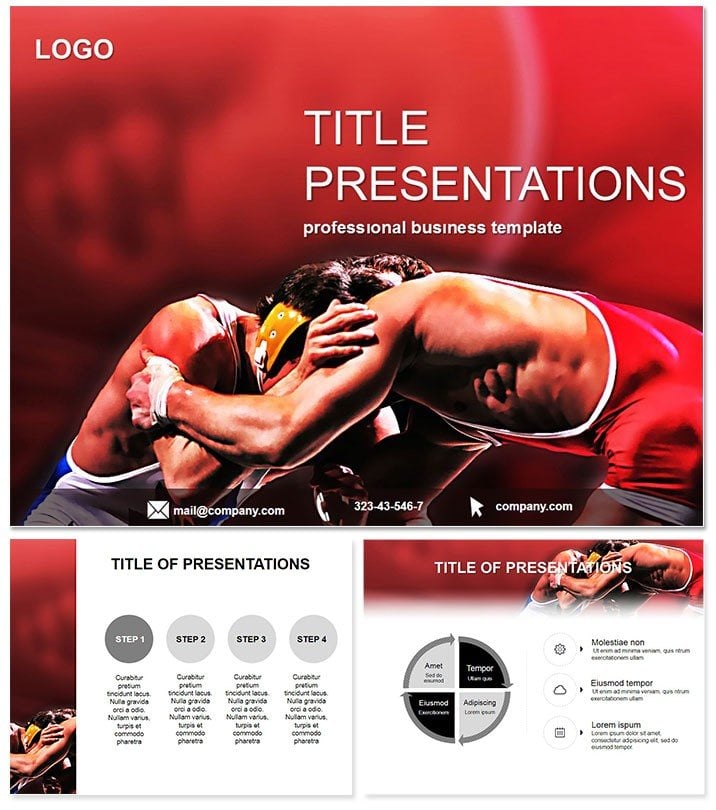 Judo Sport Keynote Template Presentation