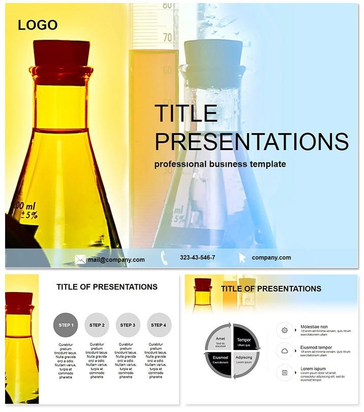 Chemistry Projects Keynote Template - Download Now