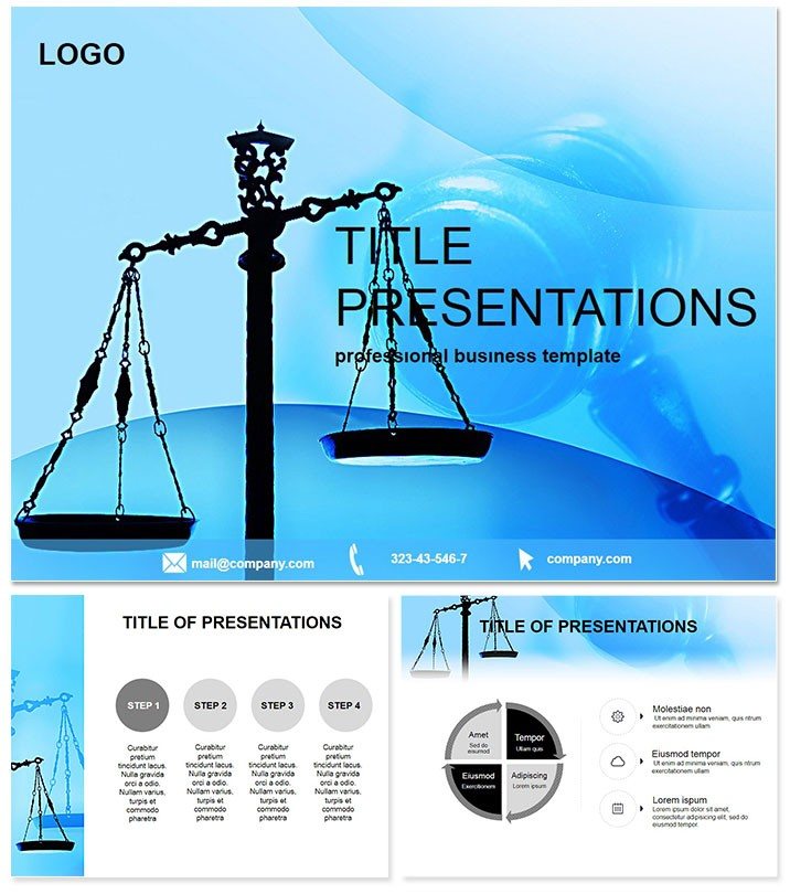 Justice court Keynote Template