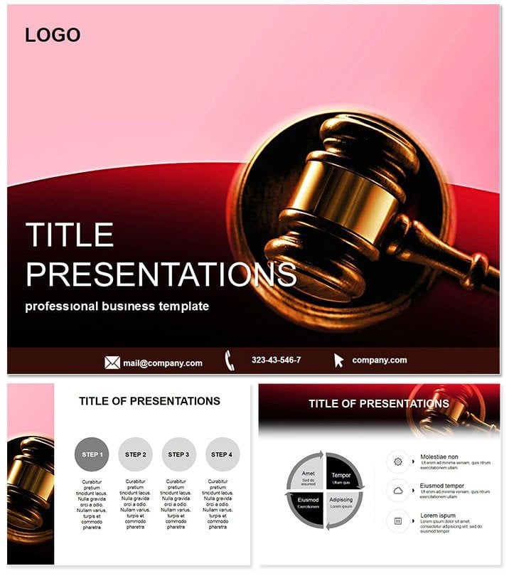 Law cases Keynote Template
