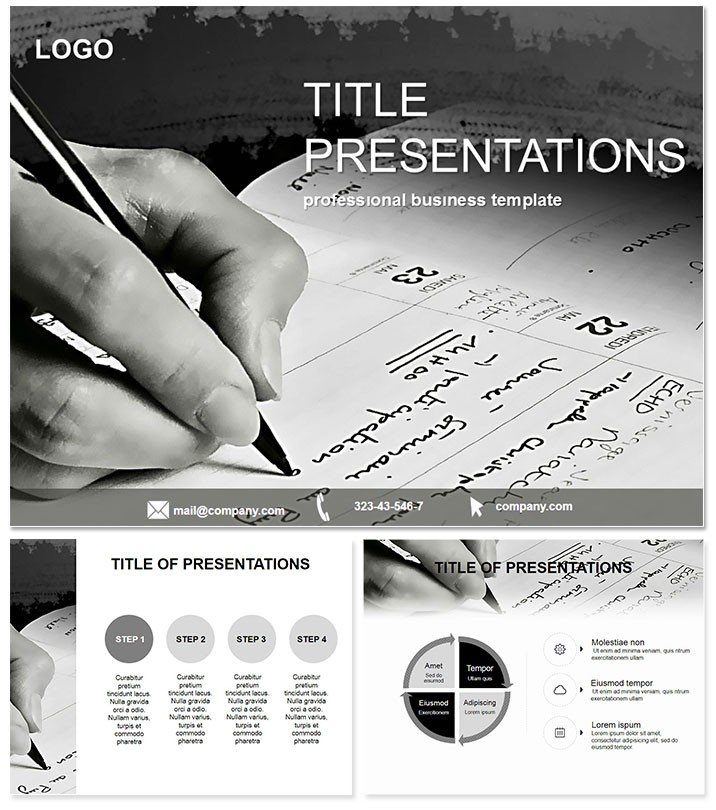 Accounting Keynote Template - Presentation