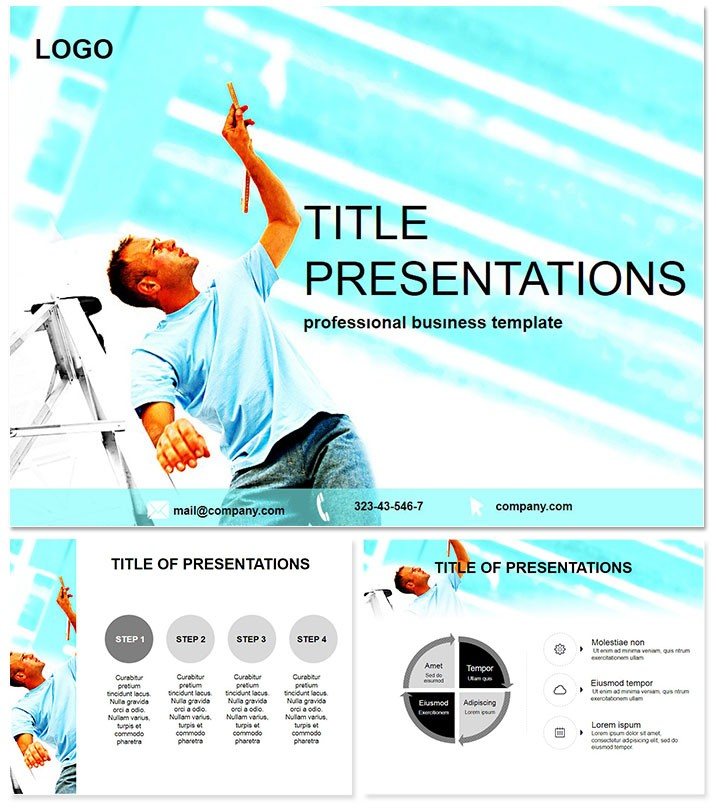Repair Construction Keynote Template for Presentations