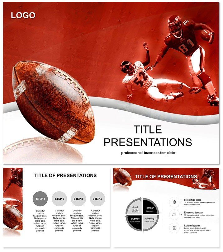 Ball - Players American Football Keynote themes - Presentations for American Football